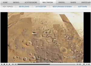 Google Earth brengt Mars beter in kaart (video)