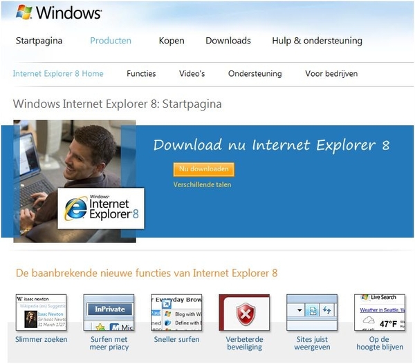 IE 8 Download