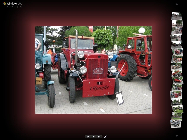 Fiets routen dag en Oldtimerdag 5 Juni 2009