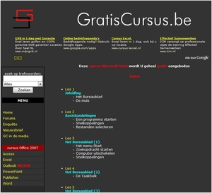 Gratis Vista Cursussen