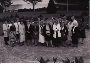 Groepsfoto vrouwen -Köln 18 mei 1990