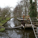 Hoog terras op de gracht