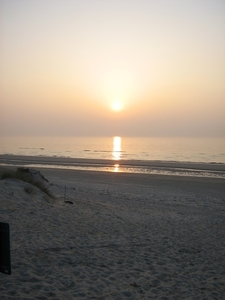TEXEL  03-04-2009 -- Zonsondergang