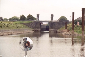 De sluis in zicht