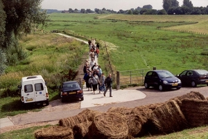 Vanaf de Duffelt weer de dijk op