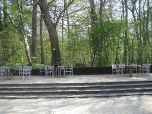 Podium terras Oranjerie