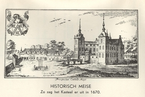 Kasteel te Meysse 1670