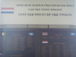 The War Memorial of Korea : 106 belgen gesneuveld