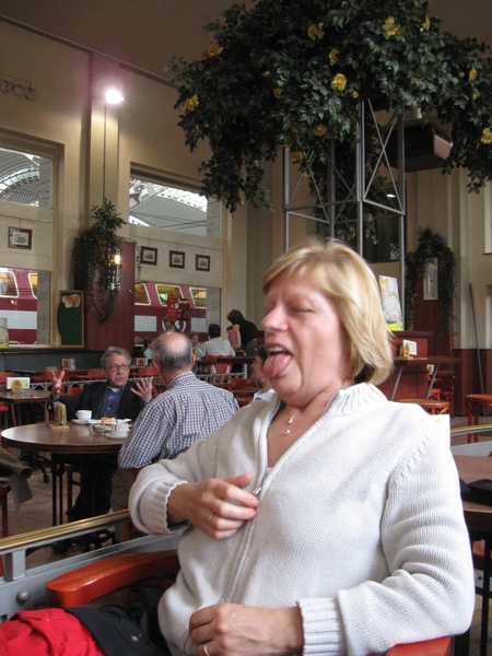 Pff...wat heb ik het warm, van wat zou dat toch zijn?  Bier missc