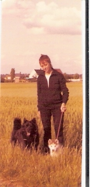 6 1981 MaPa met Chico en Farah