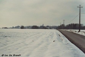 Romedenne winterlandschap Rue de Vodele