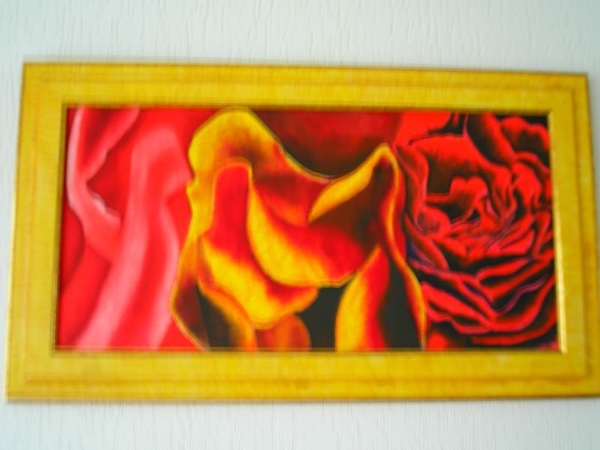 kunst,artolieverf,schilderij,absract,rozen,