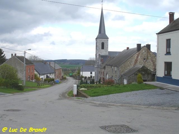 Ardennen Adeps wandeling Honnay Beauraing