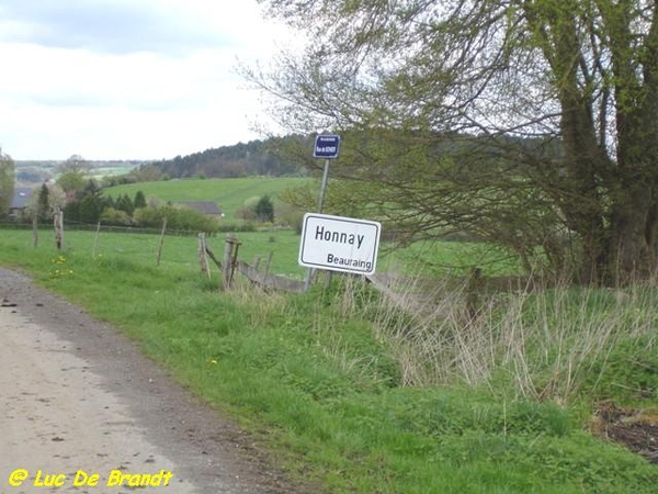 Ardennen Adeps wandeling Honnay Beauraing