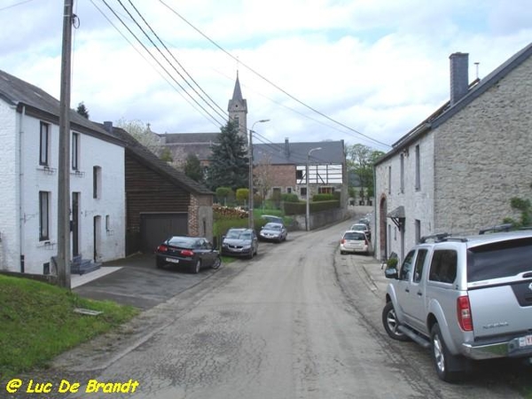 Ardennen Adeps wandeling Honnay Beauraing