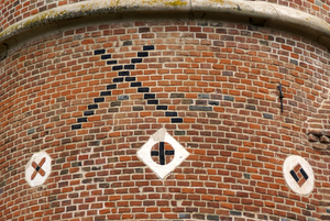 2009 architectuurdag Manoir de Fontaine detail toren