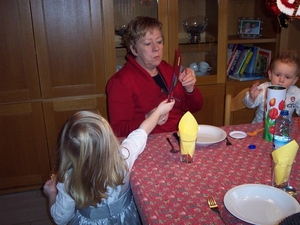 Kerst 2008 bij Oma en Opa