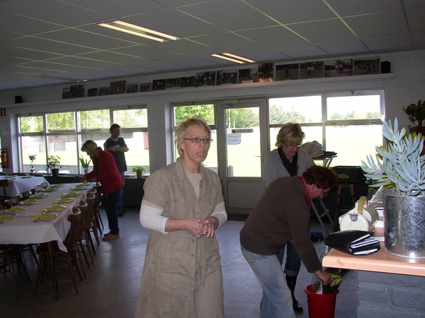 de voorbereidingen