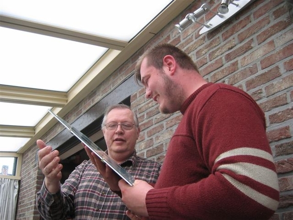 pannekoekendag johan neent geschenk in ontvangst  30 april 2