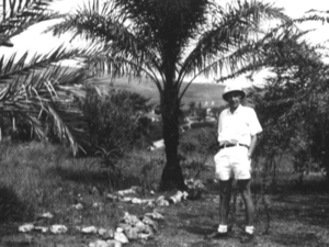 1952;: Matadi: foto'tje om naar huis te sturen.