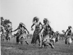 1962: Rwanda, BUTARE : Ntore dansers