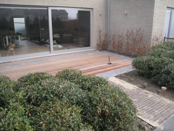 aanleg tuin