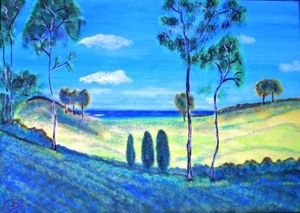 Blauwe Pozie