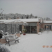 huis onder de sneeuw