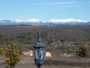 gorges du verdon met sneeuw