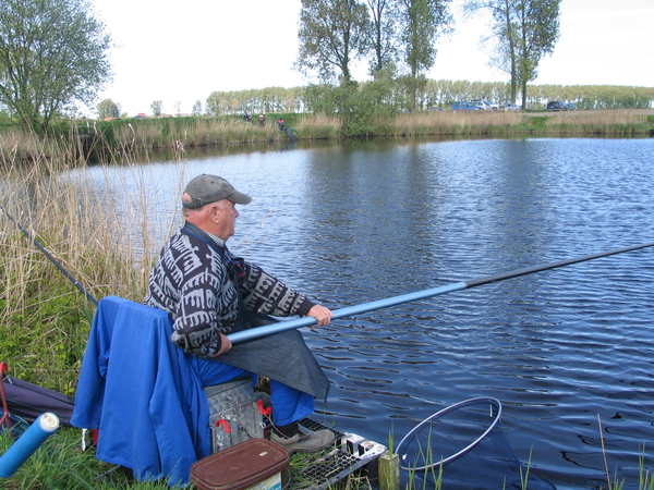 visser in de Mazurekreek