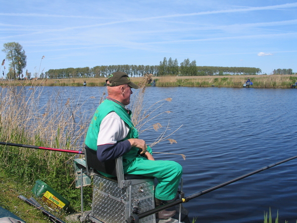 Visser in de Mazurekreek