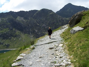 Prachtige tocht in de buurt van de Snowdon(1085 mtr hoog)