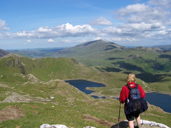 Wandelen,bergen,Wales,Engeland