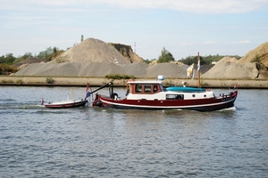 Bootje op het Albertkanaal