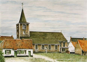 St Michiels kerk (einde jaren vijftig)