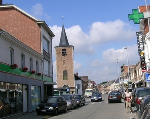 kerktoren (de rest afgebroken voor parking....)