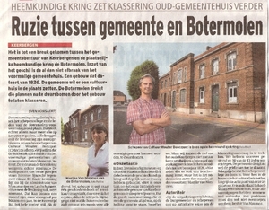 krant oud gemeentehuis