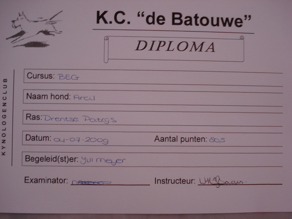 Diploma-uitreiking Cursus BEG KC de Batouwe 04-07-09 1571