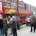 Wachten op en of bus