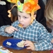 Erik 5 jaar taart eten