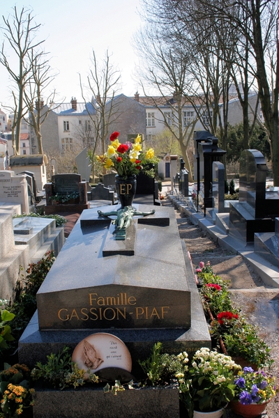 Cimetire du Pre-Lachaise, Edith Piaf