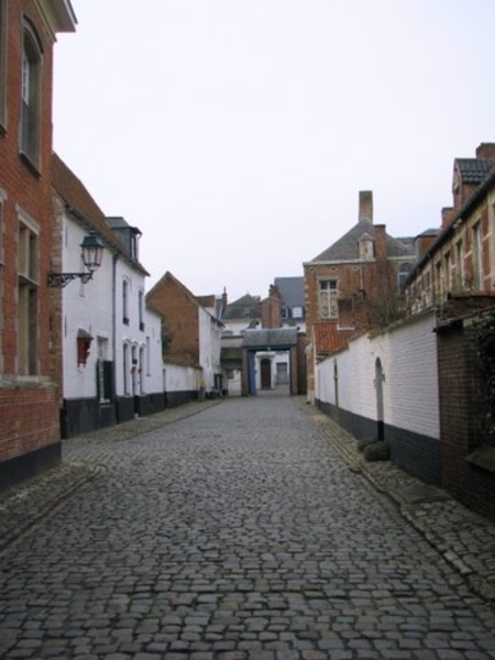 De straatjes ademen de sfeer van vroeger