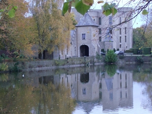 Weerspiegeling op het water