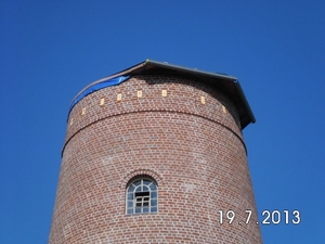 Molen ,afgewerkte kuip.