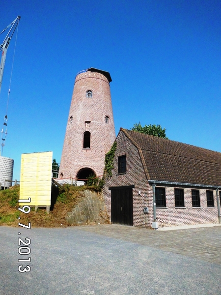 Molen ,afgewerkte kuip.