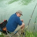 vissen op de Meuse