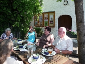 Ursula, Marijke, Vanda en Walter