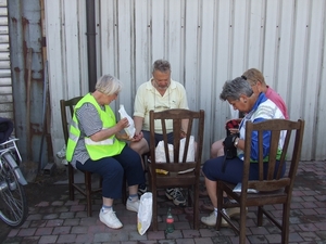 055 op weg naar gent