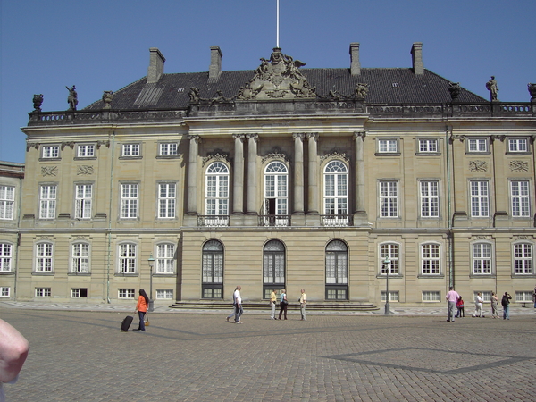 Kopenhagen -Koninklijk paleis