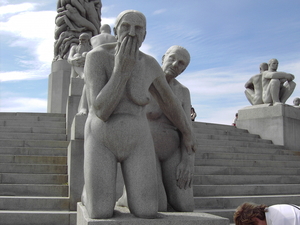 Vigeland park -  oudjes